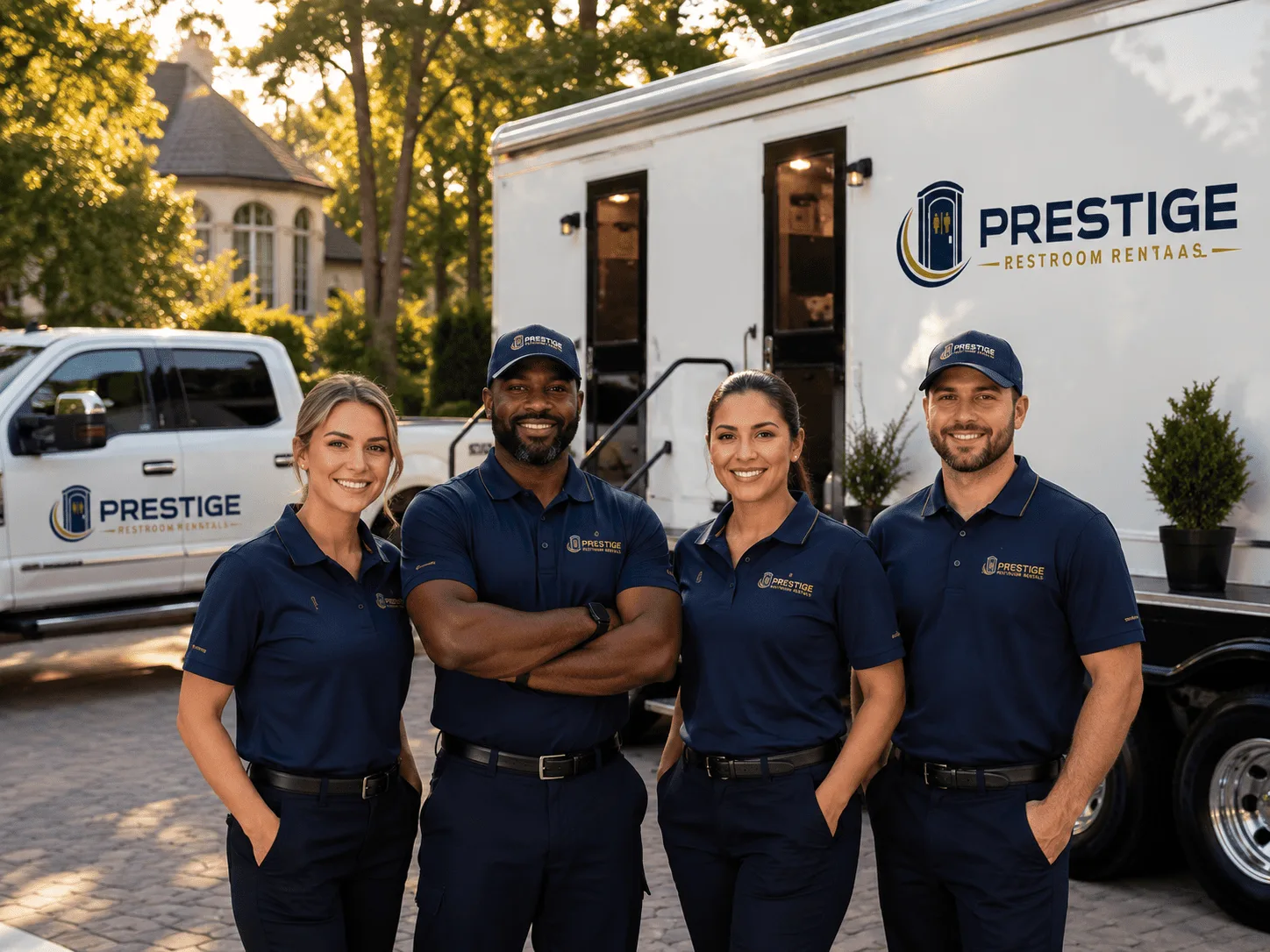 Trusted Luxury Portable Restrooms company in Burt, MI